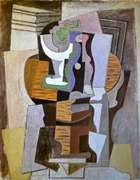 Pablo Picasso, Fruit Dish And Bottle