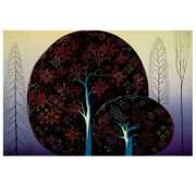 A Tree Poem by Eyvind Earle (1916-2000)