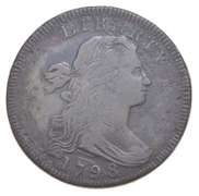 1798 Rev 96 Draped Bust Large Cent - S.155