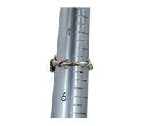 Designer Sterling Silver Ring and Freshwater Pearl by Paz Creations Israel, Size 5