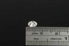 GIA 0.57 Ct Round Brilliant Cut E Color VS2 Clarity Diamond