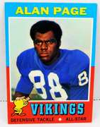 1971 Alan Page Topps Football Card