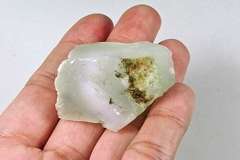 Rough cut 92ct green Opal