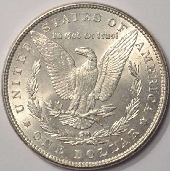 1886 Morgan Silver Dollar, BU.