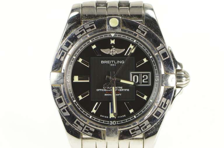 Breitling Galactic 41mm Automatic Chronometer Ref A49350 Men's Watch