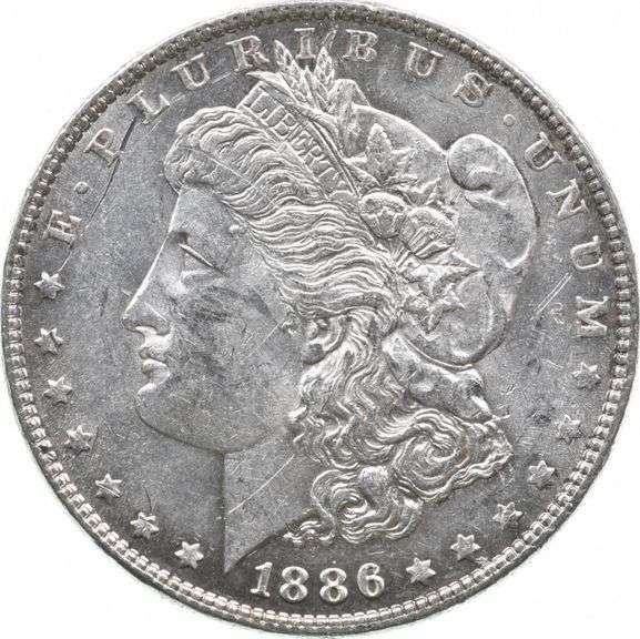 1886 Morgan Silver Dollar