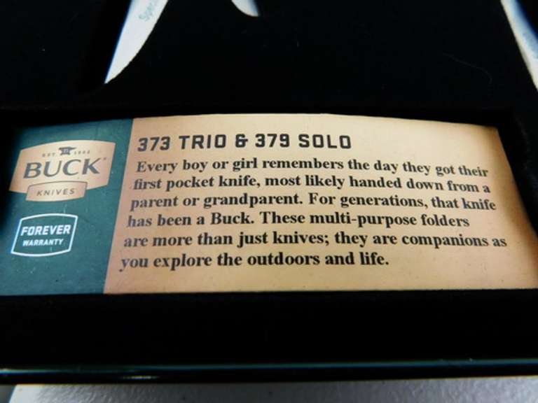 Buck Knives Special Edition 2 Knife Set in Case