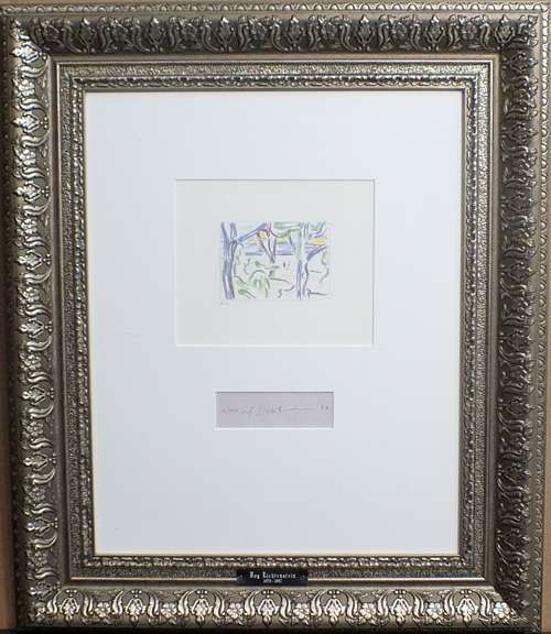 Very rare and collectable Roy Lichtenstein limited edition