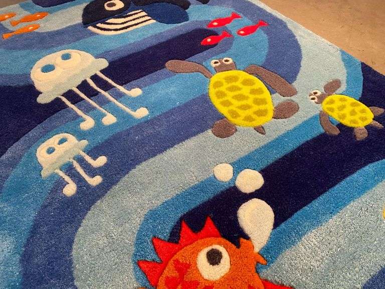 Fun Wool Kids Rug 4x6