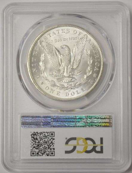 1899 O U.S Silver Morgan Dollar PCGS MS 64