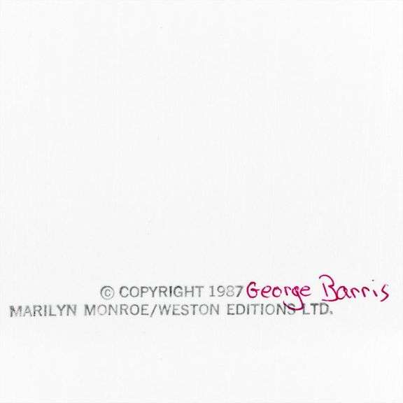 Marilyn Monroe by George Barris (1922-2016)