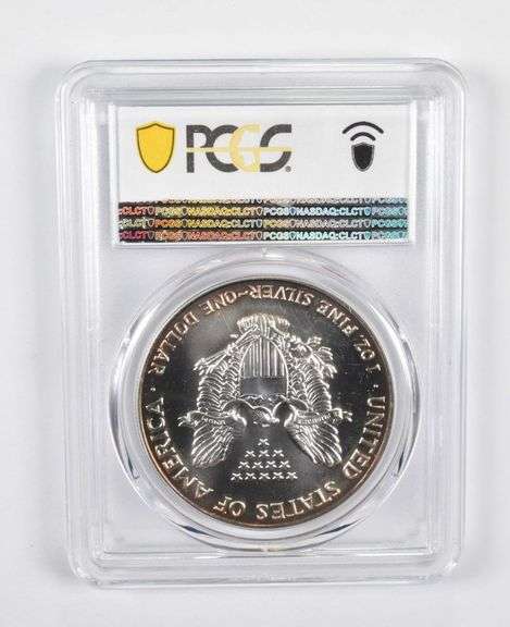 MS68 1992 American Silver Eagle - PCGS Beautiful Tone!