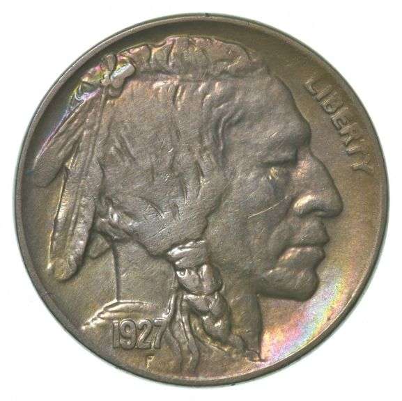 1927-D Indian Head Buffalo Nickel - Fantastic Color