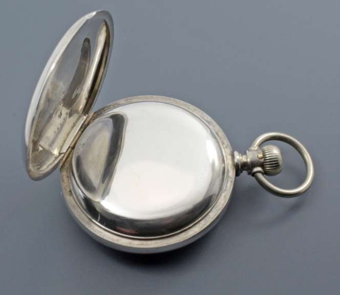 Rare 1871 National Watch Co. Coin Silver Pocket Watch