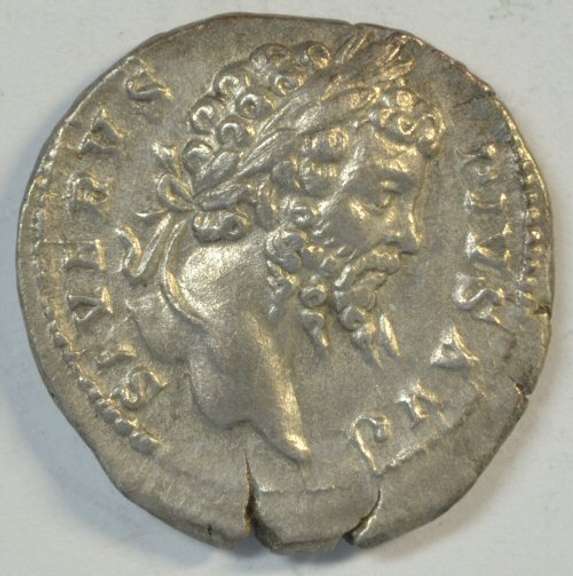 Mint condition Septimius Severus Roman Silver Denarius, 193-211 AD