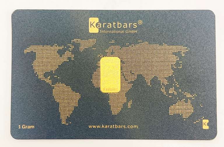 1 Gram Pure Gold Bar