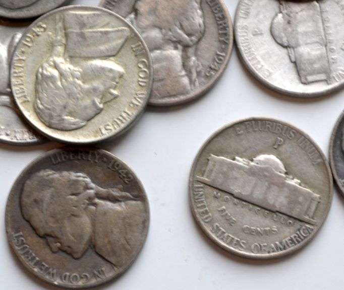40 Unsearched Silver WW11 Silver War Nickels