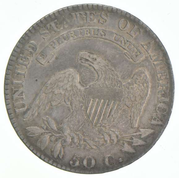 1823 Capped Bust Half Dollar 107