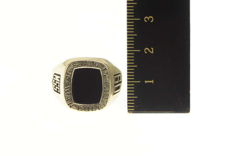 10K Yellow Gold 2009 US Army War College Men's Class Ring