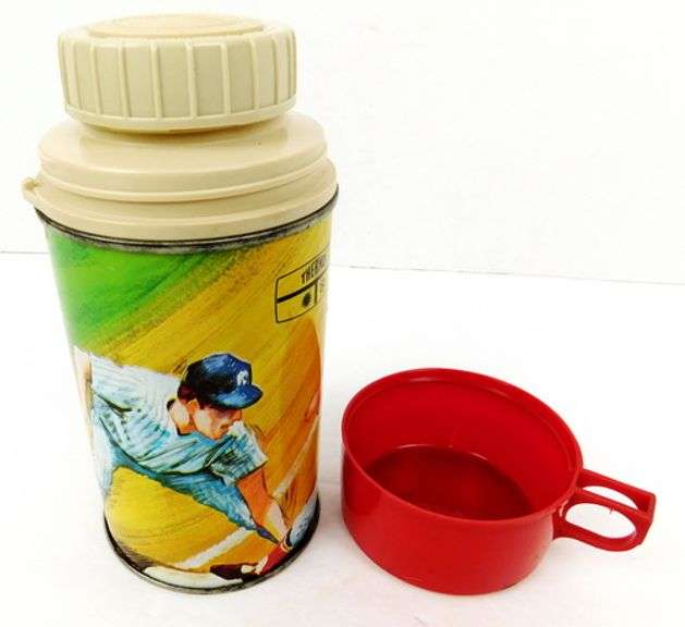!969 King-Seeley Baseball Thermos