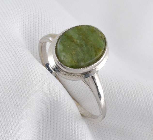 Sweet Moss Agate Ring