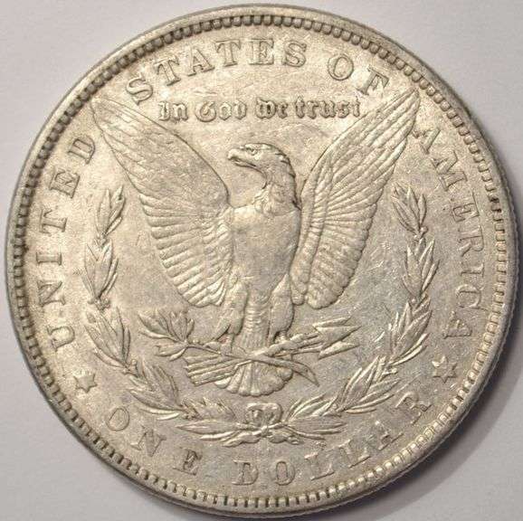 1881 Morgan Silver Dollar, Circulated.