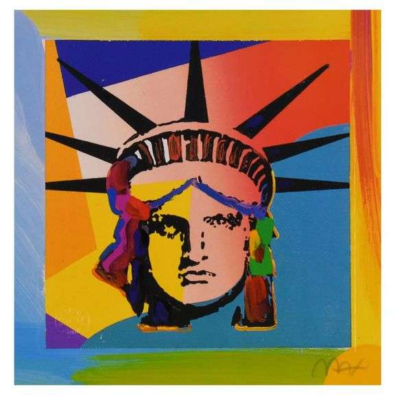 Liberty Head XVI by Peter Max