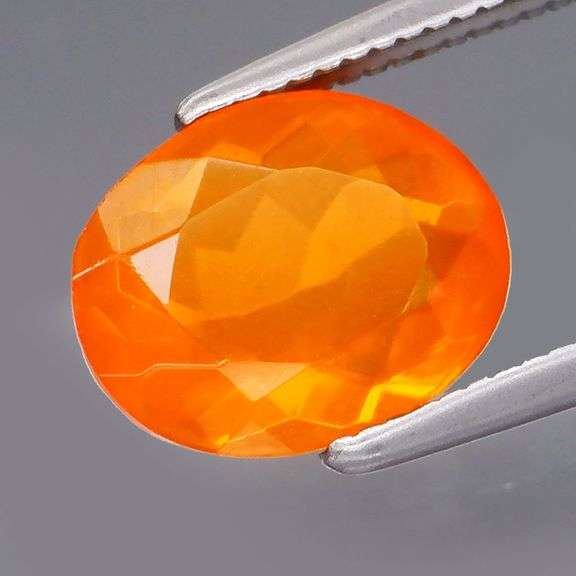 Fanta orange 1.18ct Mexican Fire Opal
