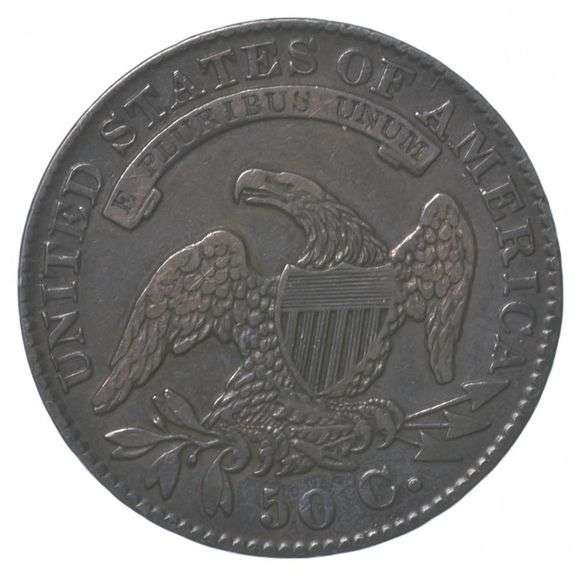 1833 Capped Bust Half Dollar