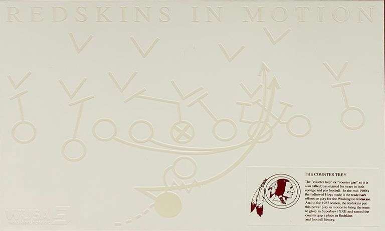 Redskins in Motion Print