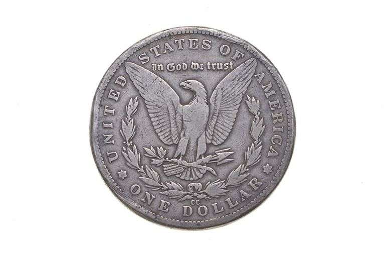 1889-CC Morgan Silver Dollar