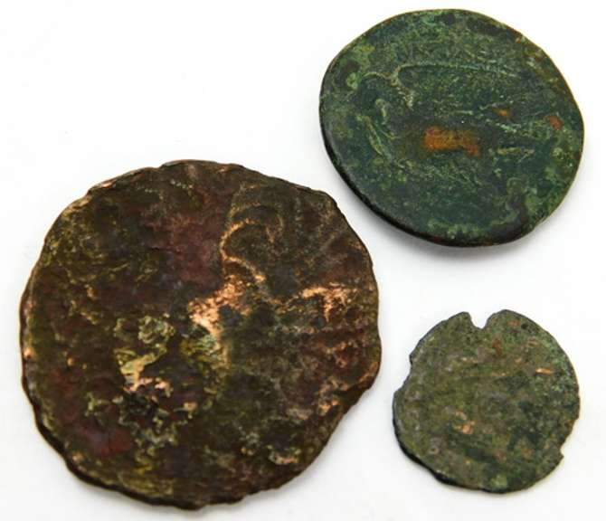 3 Bronze-Era Ancient Coins