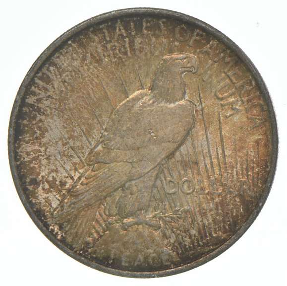 1922-S Peace Silver Dollar Great Color/Toning