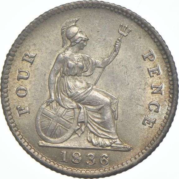 1836 Great Britain Groat