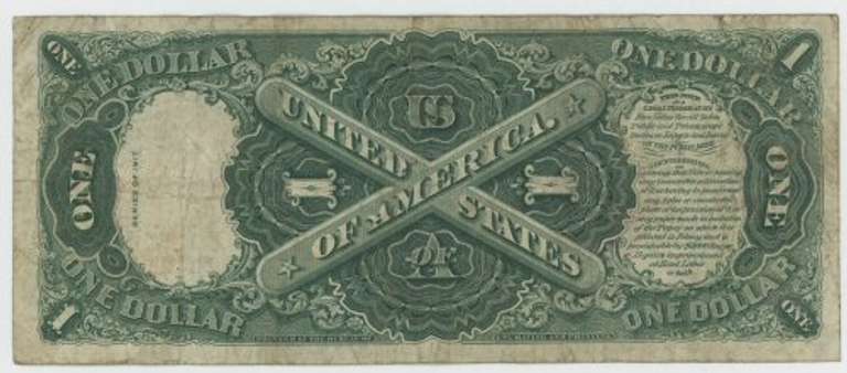 Desirable 1917 Series $1 Large Size Legal Tender Note