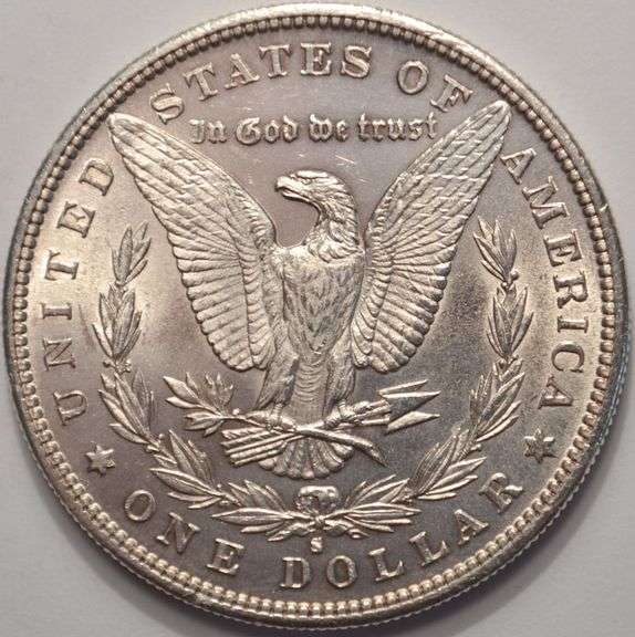 1881-S Morgan Silver Dollar Flashy Circulated