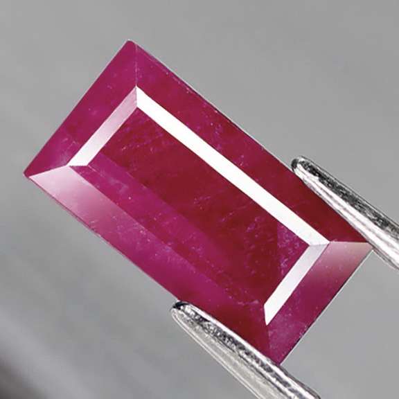 Rich 1.01ct HEATED ONLY violet red Ruby