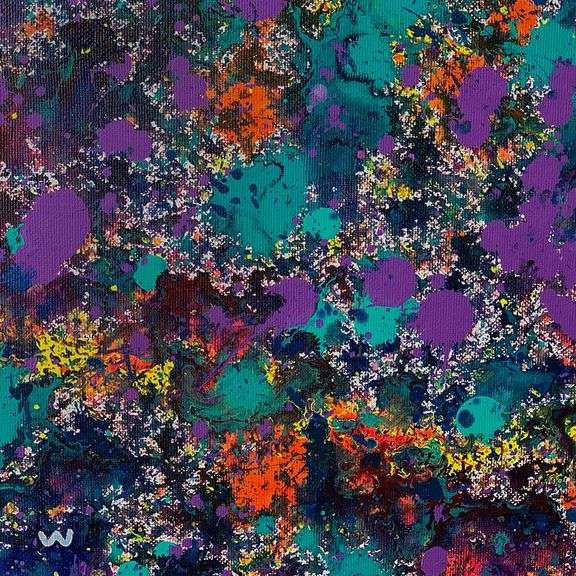 Coral III by Wyland Original