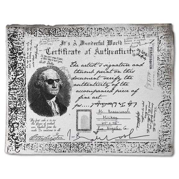 Mickey by Mr Brainwash Original