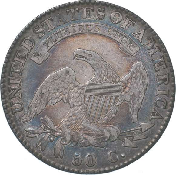 1822 Capped Bust Half Dollar O.107