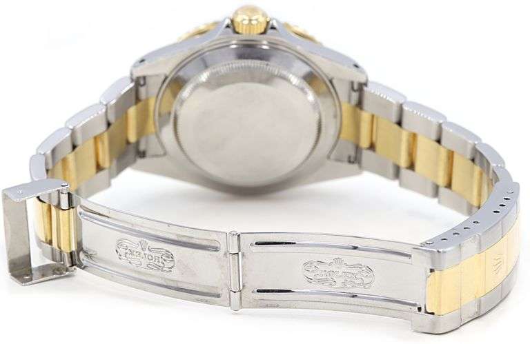 Rolex Submariner 16613 40MM Aftermarket Diamond Black Dial Men's Watch