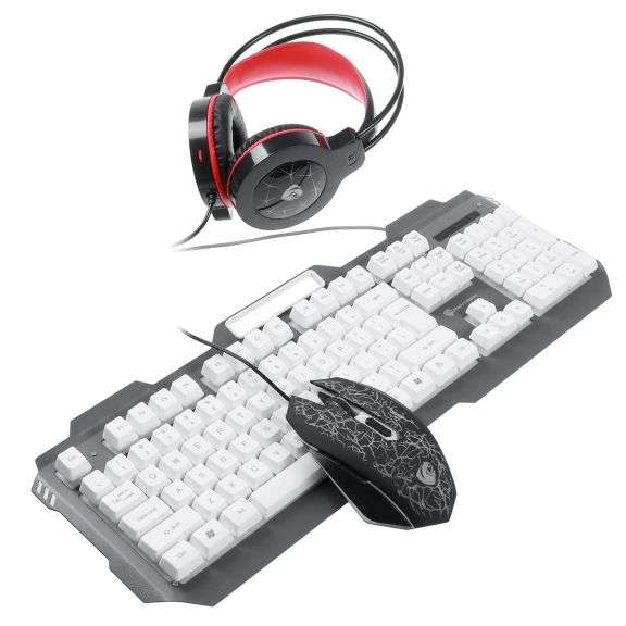 4-in-1 Gaming Kit Set Headset Keyboard Mouse Mouse Pad
