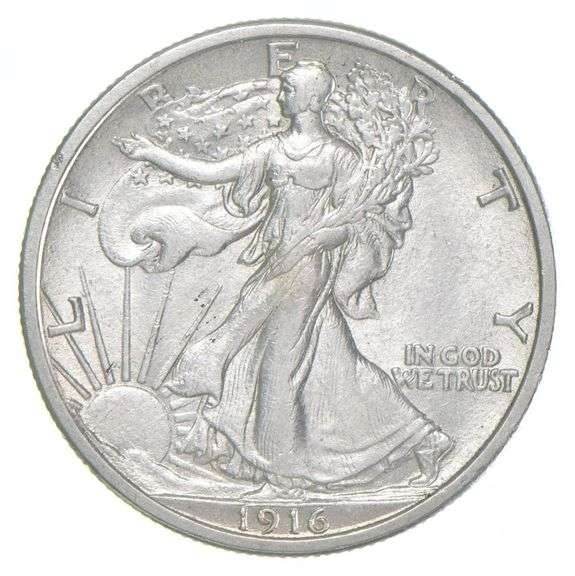 1916 Walking Liberty Half Dollar