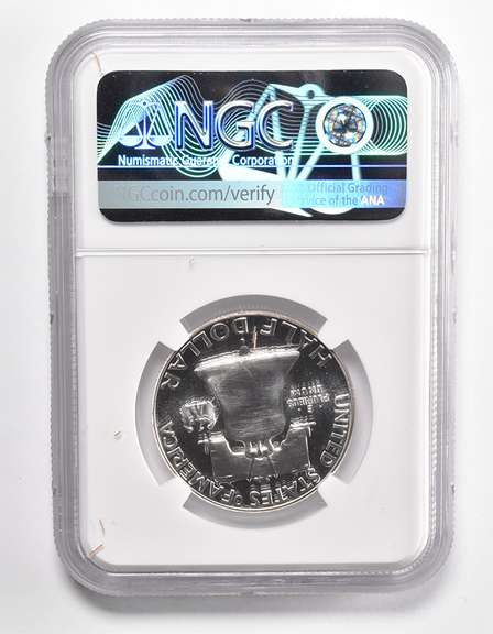 PF68 1955 Franklin Half Dollar - Graded NGC