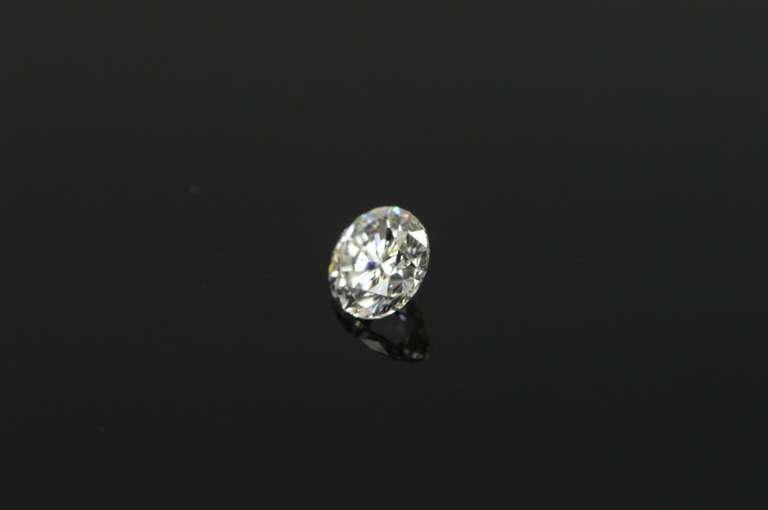 GIA 0.52 Ct round Brilliant Cut G Color, VS2 Clarity Diamond