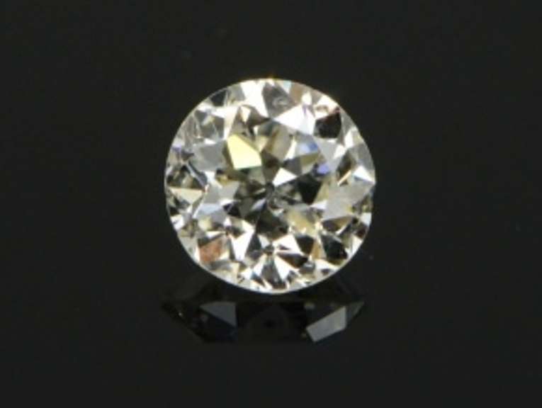 GIA 0.74 Ct Round Brilliant Cut J Color, I1 Clarity Diamond