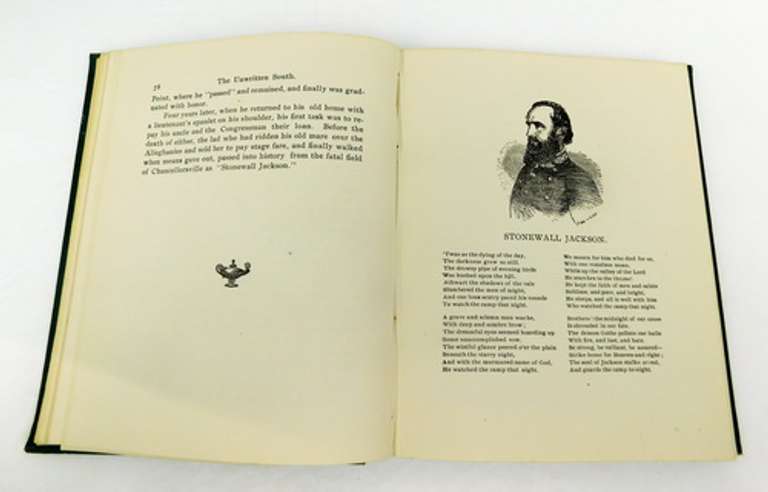 1903 The Unwritten South - Civil War Book