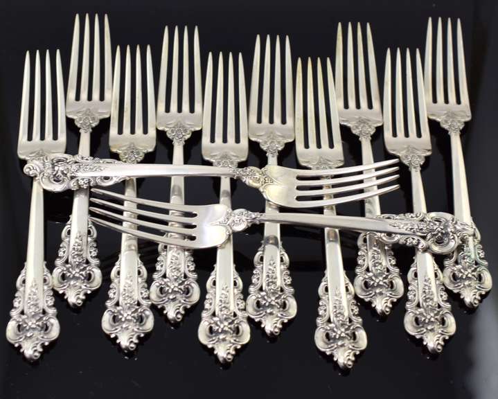 Wallace's Service for 12 Grand Baroque Sterling