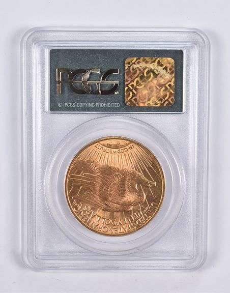 MS63 1910 $20 Saint-Gaudens Gold Double Eagle PCGS