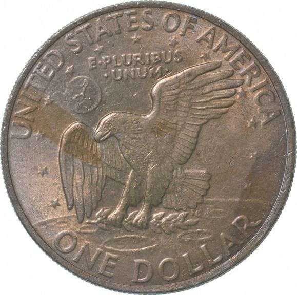 1972 Eisenhower Dollar Beautiful TONE
